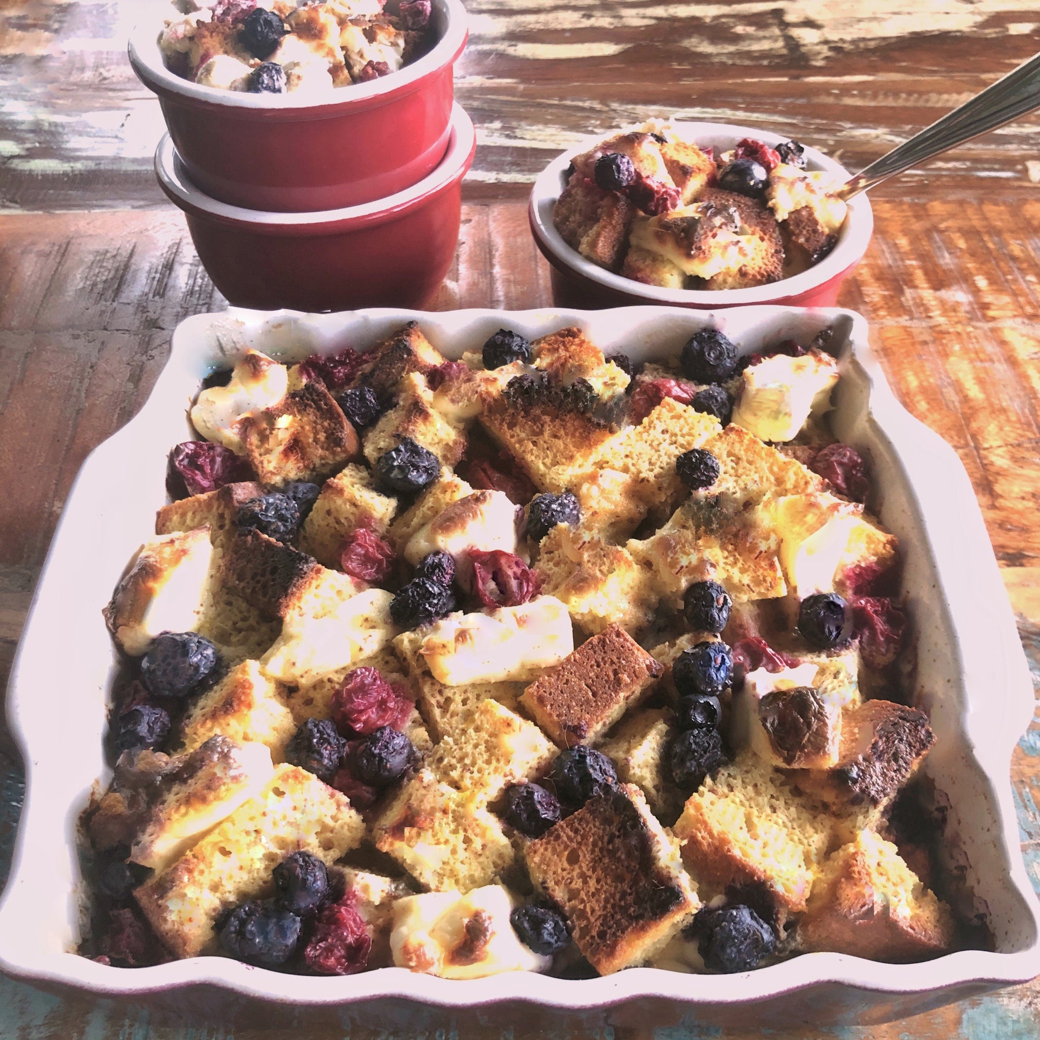 Almond Berry French Toast Bake