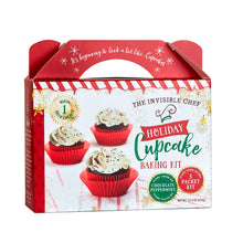 Load image into Gallery viewer, Chocolate Peppermint Cupcake & Frosting Kit