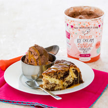 Load image into Gallery viewer, Chocolate Ice Cream Sundae Starter Kit