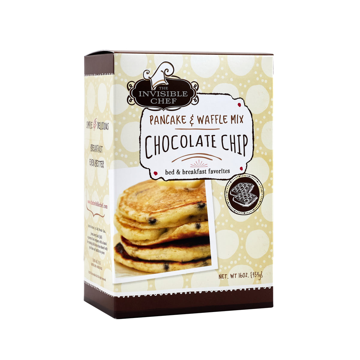 Partake Waffle & Pancake Mix Chocolate Chip - BESTIES Vegan Paradise