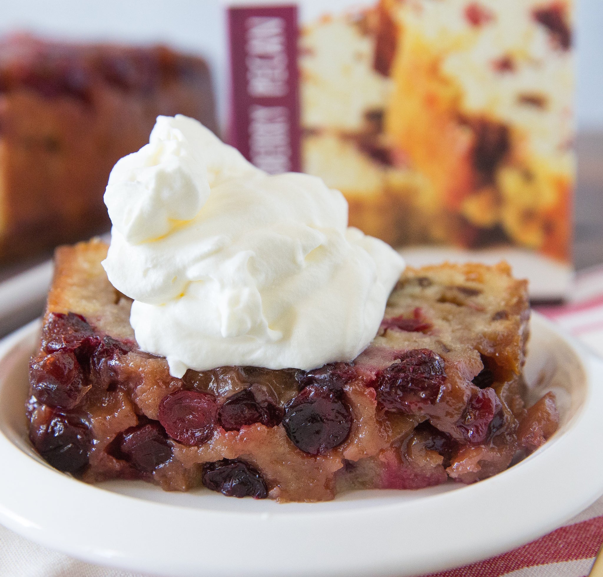 Cranberry Pecan Upside Down Holiday Cake