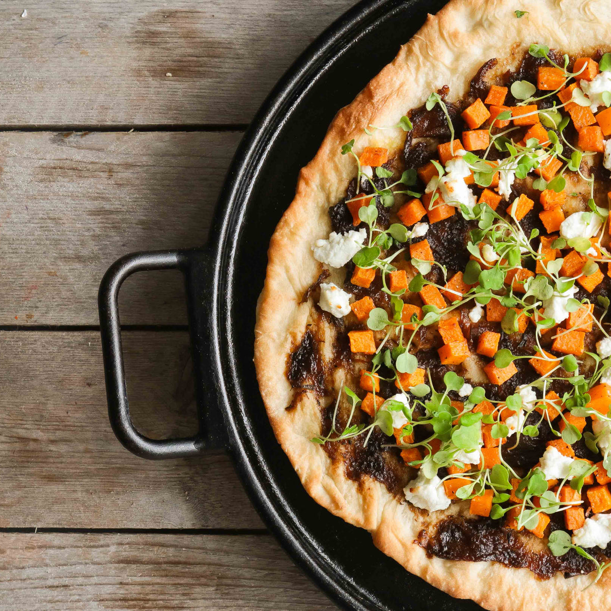 Butternut Squash Pizza Recipe | The Invisible Chef