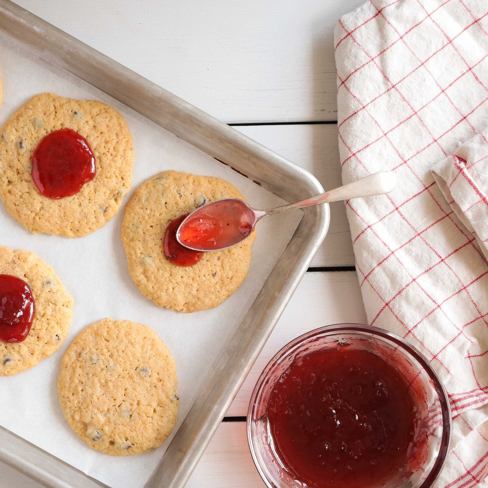 Peanut Butter & Jelly Cookies