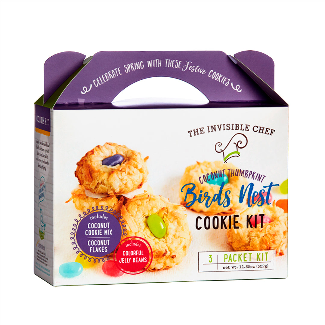 Bird's Nest Spring Thumbprint Cookie by The Invisible Chef