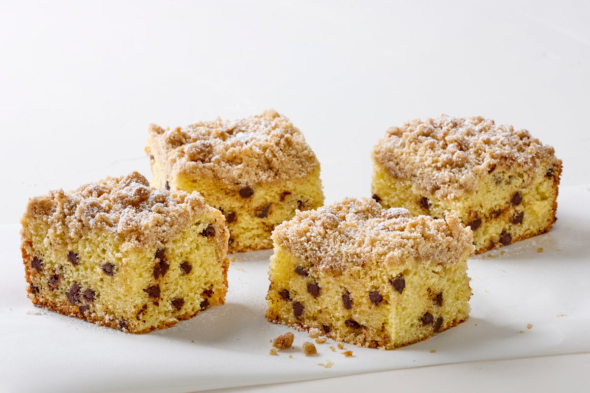 Chocolate Chip Crumb Cake Coffee & Tea Cake – The Invisible Chef