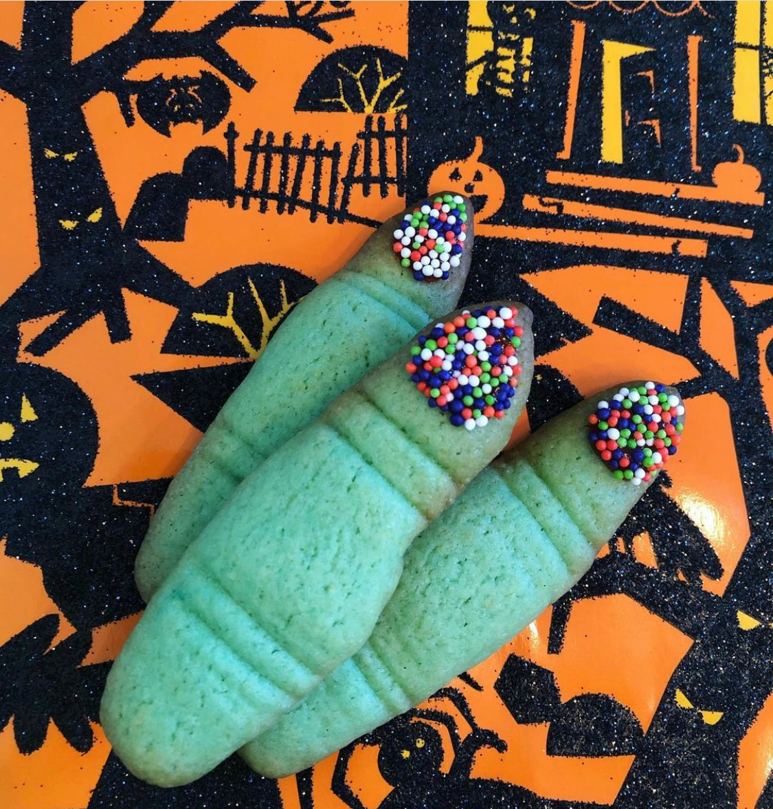 GIFTEXPRESS 72-Pack Glow In The Dark Halloween Witch Fingers - 2.5" Scary Costume Accessories - View #10