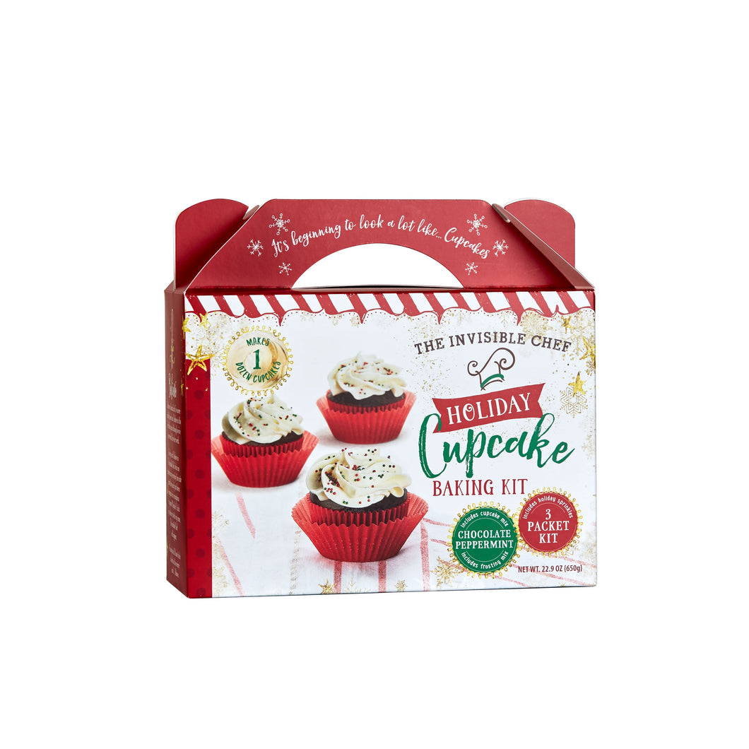Chocolate Peppermint Cupcake & Frosting Kit