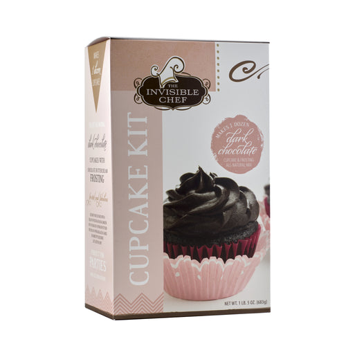 Dark Chocolate Cupcake & Frosting Kit
