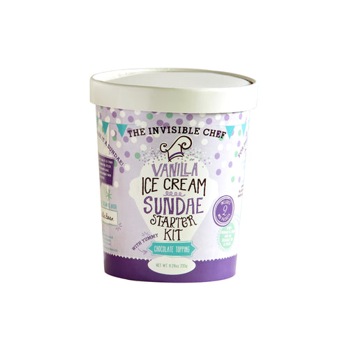 Vanilla Ice Cream Sundae Starter Kit
